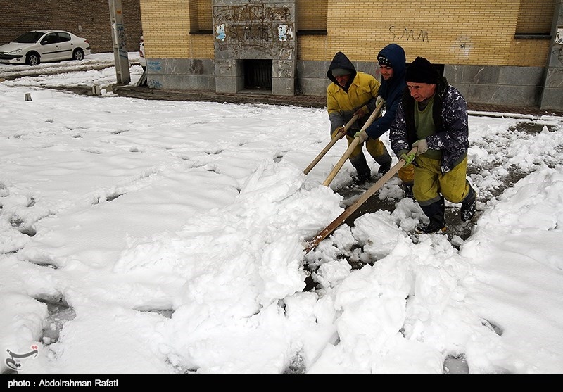 اخطاریه بارش سنگین برف در برخی استان‌ها