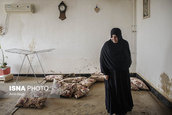 تصاویر| شهرستان باغملک پس از سیل در خوزستان