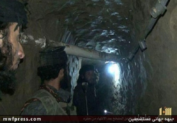 عکس/ بازداشت سرکرده داعش در زیر زمین!