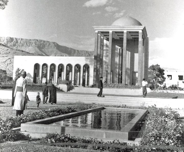 آرامگاه سعدی در دهه 30/تصویـر