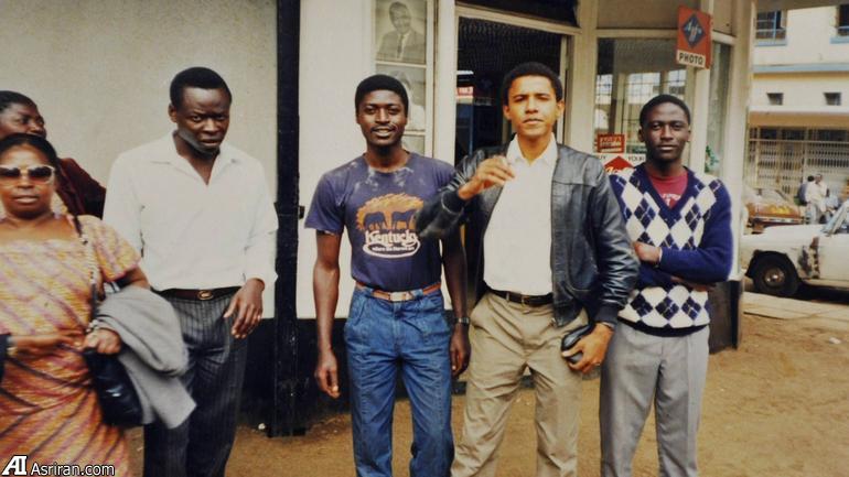 انتشار تصاویر منتشرنشده از اوباما در کنیا