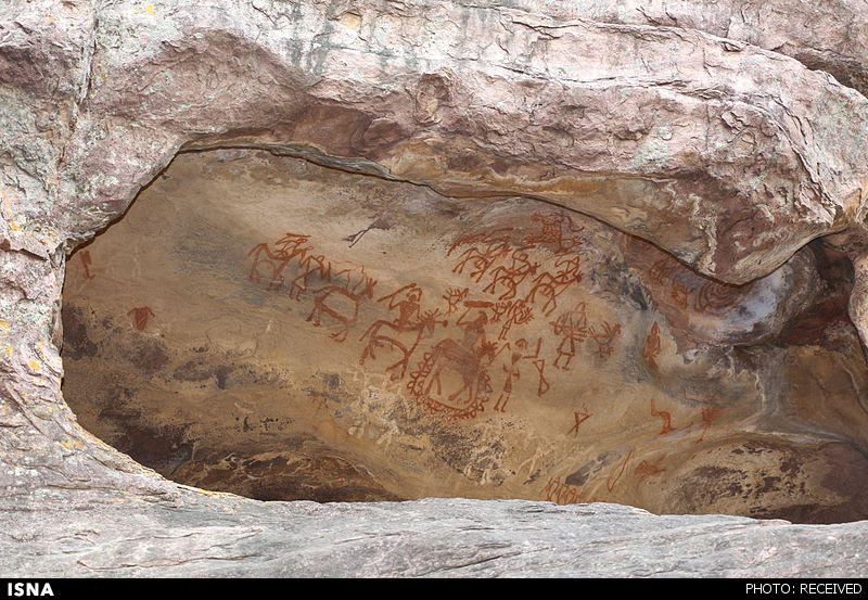 هنرنمایی انسان‌های اولیه در غارها + تصاویر