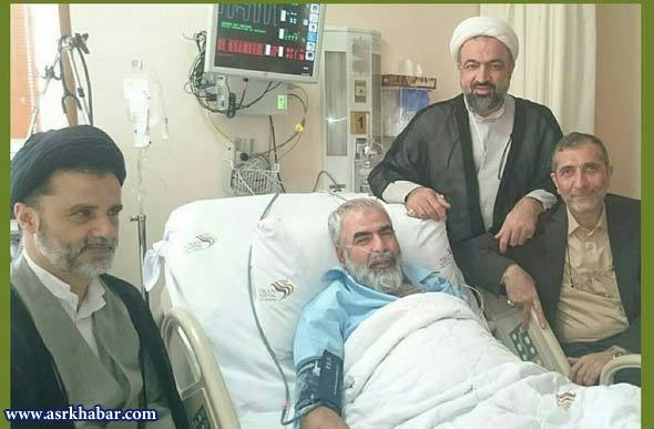 حسینیان در بیمارستان بستری شد