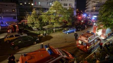 آتش‌سوزی در بخارست با 27کشته و 155زخمی+تصاویر