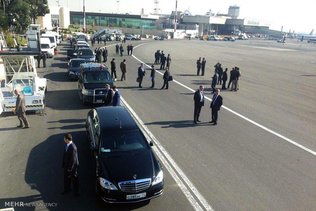 عکس/ خودروی تشریفات پوتین در تهران