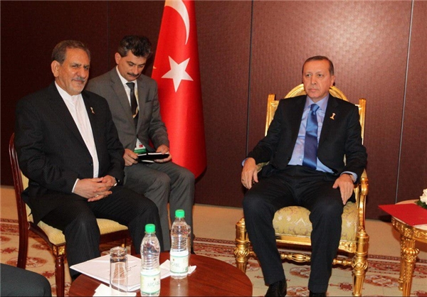 تصاویر/ دیدار جهانگیری و اردوغان