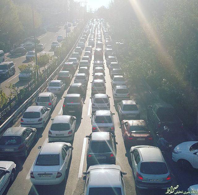 عکس/ اتفاق باورنکردنی در تهران