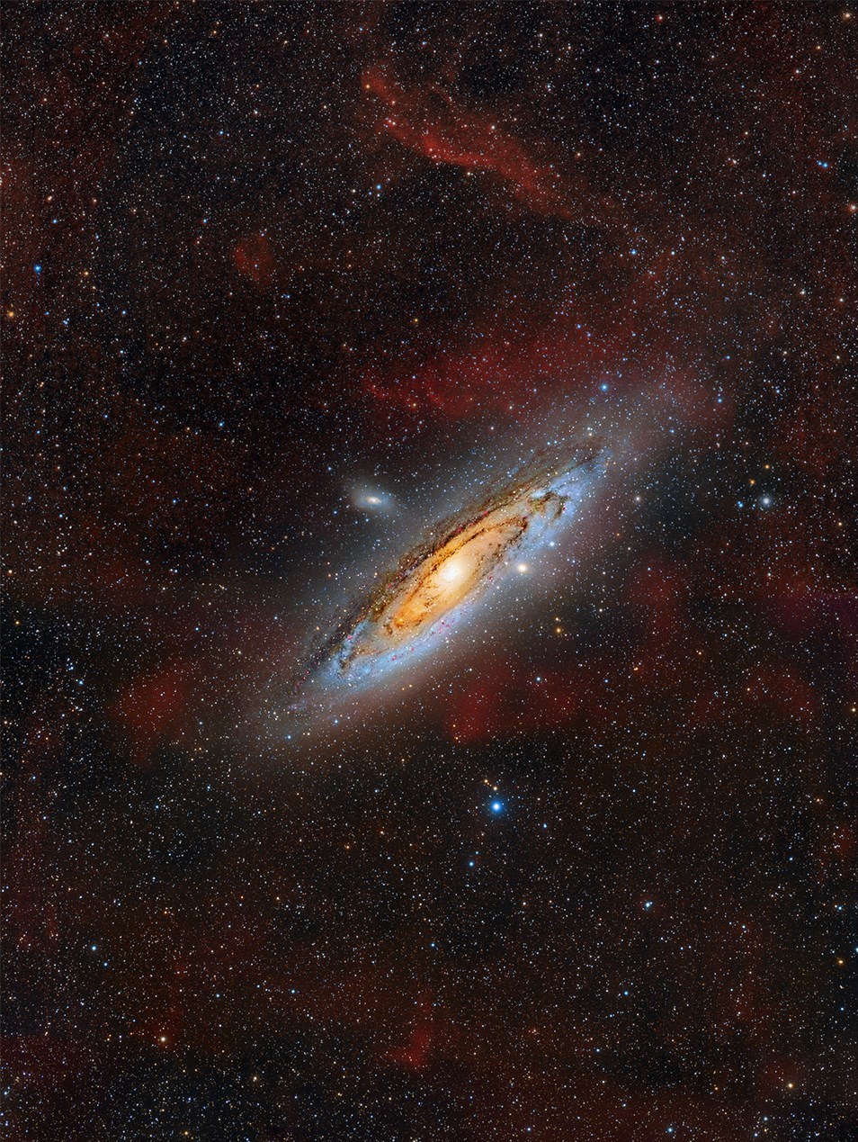 تصویر خارق‌العاده از نزدیک‌ترین کهکشان مارپیچی به زمین