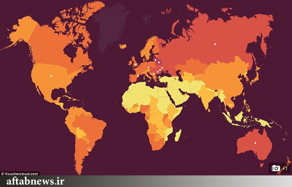 شهروندان هر کشور چه میزان مشروبات الکلی مصرف می کنند؟/مولداوی بزرگترین کشور مصرف کننده مشروبات الکلی در جهان /