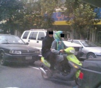 دستگیری 2 دختر موتور‌سوار در دزفول+تصویر