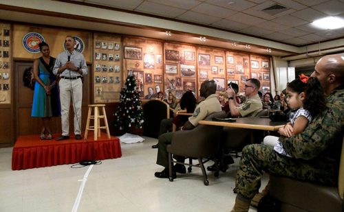 آخرین تعطیلات کریسمس رییس جمهور اوباما و خانواده +عکس