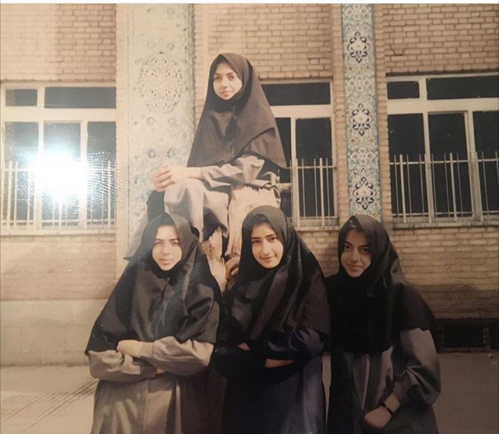 عکس / مهناز افشار در دوره دبیرستان