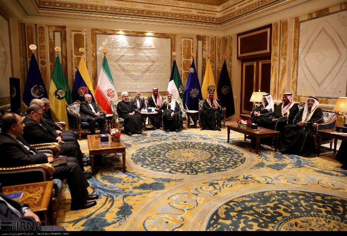 روحانی در دیدار امیر کویت:‏ مذاکره و تفاهم، تنها راه حل مشکلات منطقه است