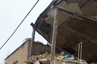 انفجر گاز در زنجان/ 7 نفر مصدوم شدند+تصاویر