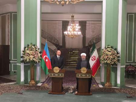 روحانی: پیشرفت روابط ایران و آذربایجان در سه سال گذشته/ دو کشور نظر نزدیکی راجع به مسائل منطقه ای دارند