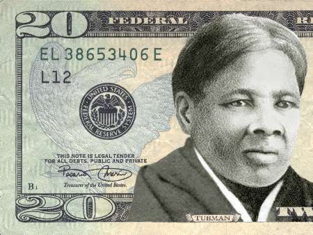 تصویر زن سیاهپوست روی 20 دلاری آمریكا+تصاویر