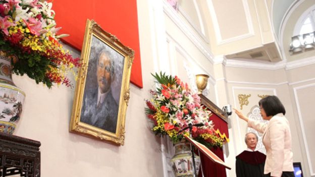 ادای سوگند نخستین رییس‌جمهور زن تایوان+تصاویر