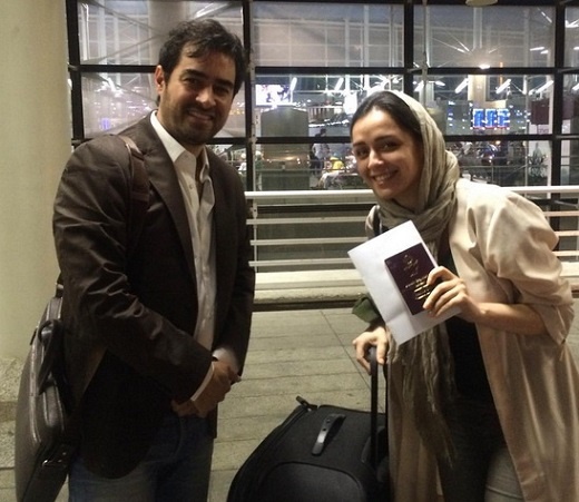 پست اینستاگرامی شهاب حسینی و ترانه علیدوستی از فرودگاه+تصویر