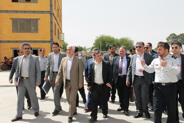 وزیر علوم اقلیم کردستان عراق از مرکز علمی کاربردی آتش‌نشانی تهران بازدید کرد