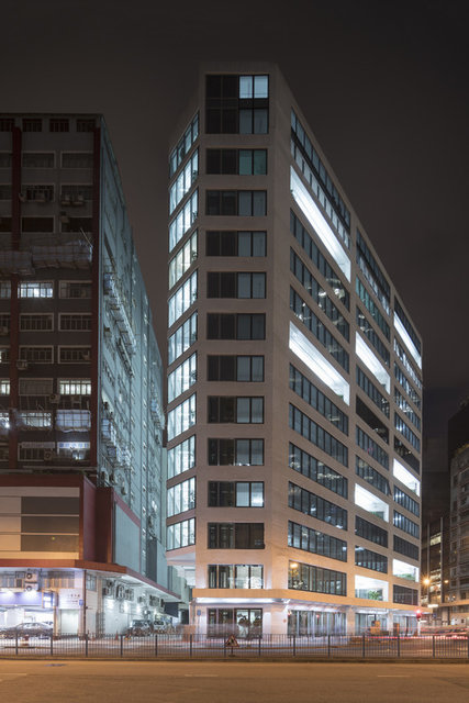 ساختمان شیشه‌ای در هنگ‌کنگ +تصاویر