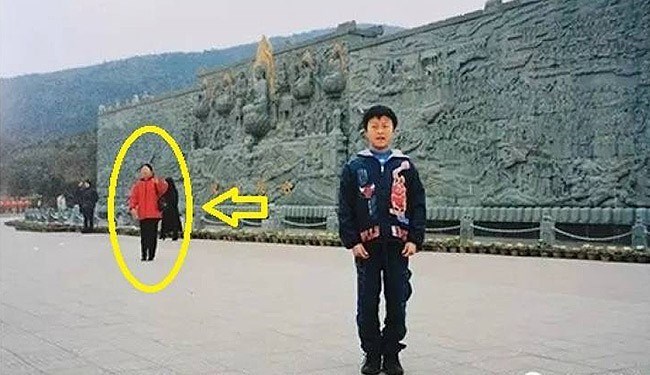 زن چینی از دیدن عکس کودکی همسرش شوکه شد +تصاویر