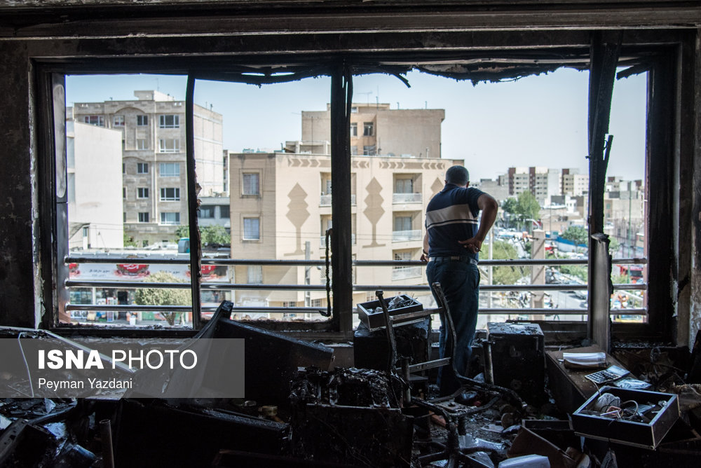 همه آنچه ساکنان غرب تهران در آتش‌سوزی مهیب گاز تجربه کردند
