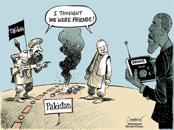 کاریکاتور/ راز کشته‌شدن رهبر طالبان!