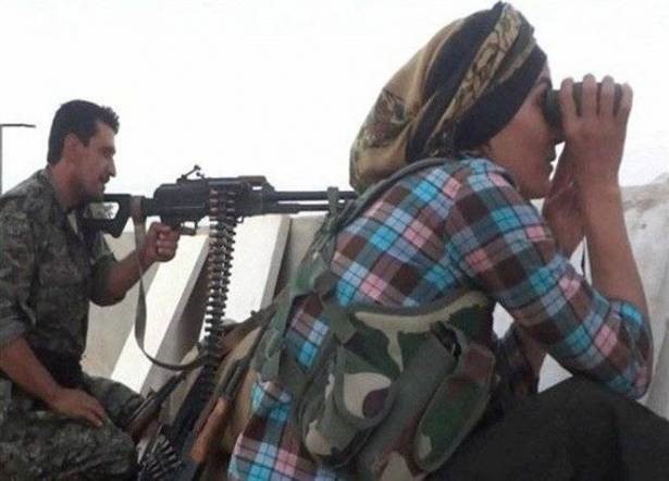زن شجاعی که فرماندۀ جنگ با داعش است+ عکس