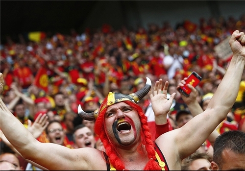 عجیب‌ترین هواداران در رقابت‌های یورو ۲۰۱۶ +عکس
