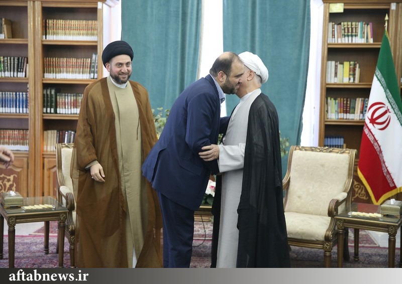 دیدار رئیس مجلس اعلای عراق با آیت‌الله هاشمی+تصاویر
