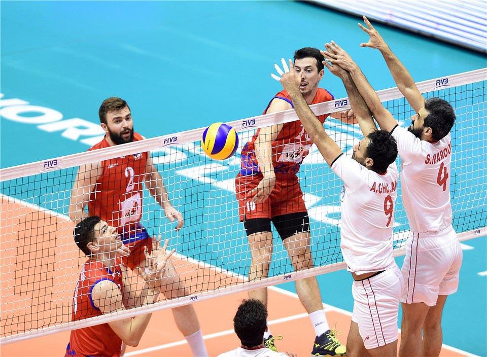 لیگ جهانی 2016 والیبال/ شکست‌ ایران مقابل صرب‌ها