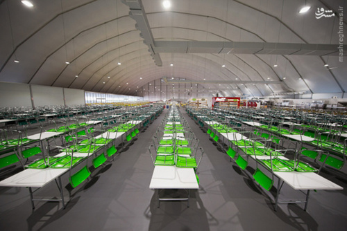 سالن غذاخوری دهکده المپیک ریو +عکس