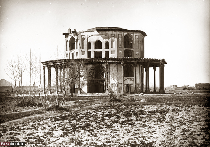 عکس/ عمارت نمکدان اصفهان قبل از تخریب