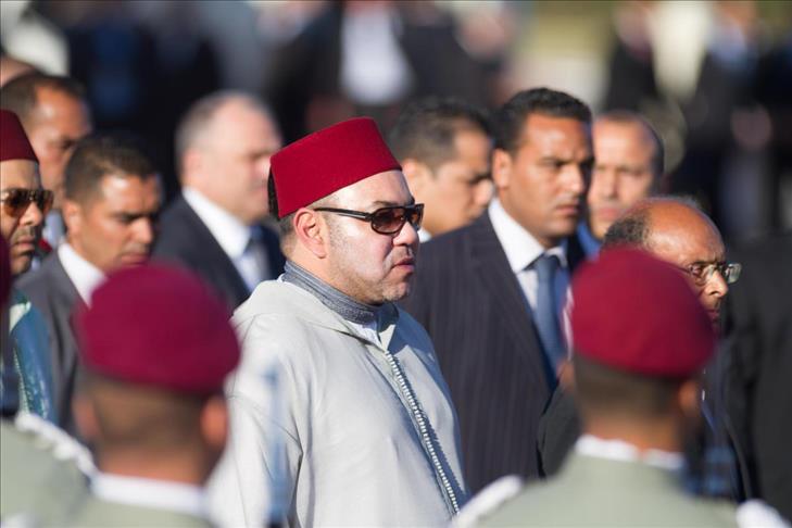 پادشاه مراکش در حال گذراندن تعطیلات+ تصاویر