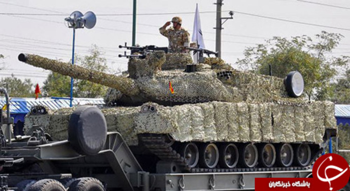 تانک غول‌پیکر و مرموز ارتش ایران+تصاویر