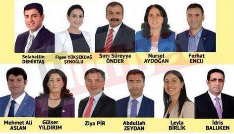بازداشت گسترده رهبران و نمایندگان پارلمانی طرفدار کردها در ترکیه