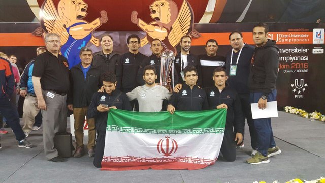 کشتی آزاد دانشجویان ایران با ۵ طلا و ۳ برنز قهرمان جهان شد
