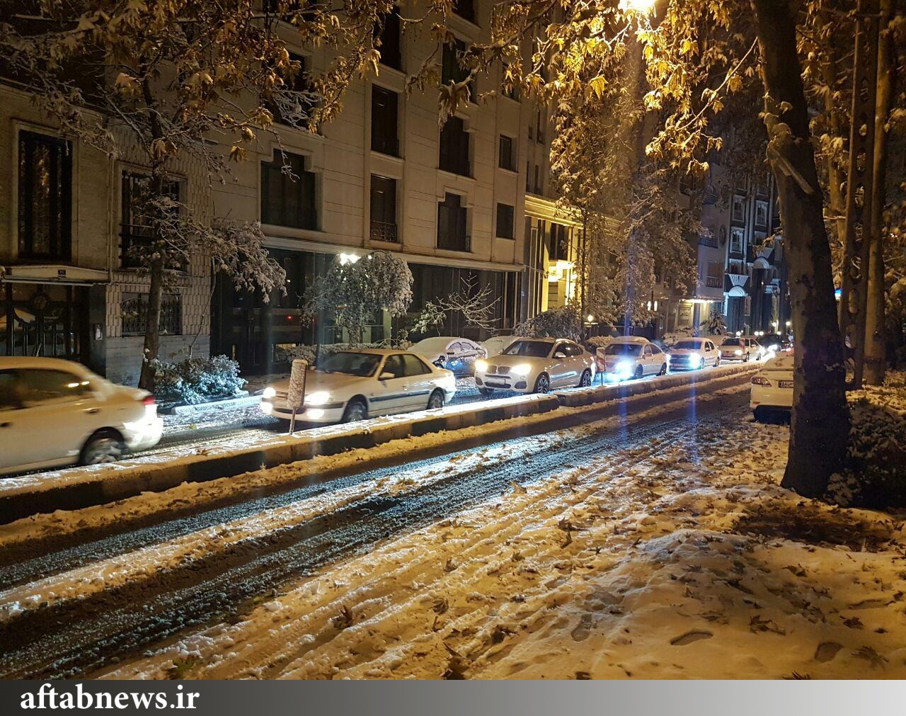 تصاویر/ نخستین برف پاییزی تهران