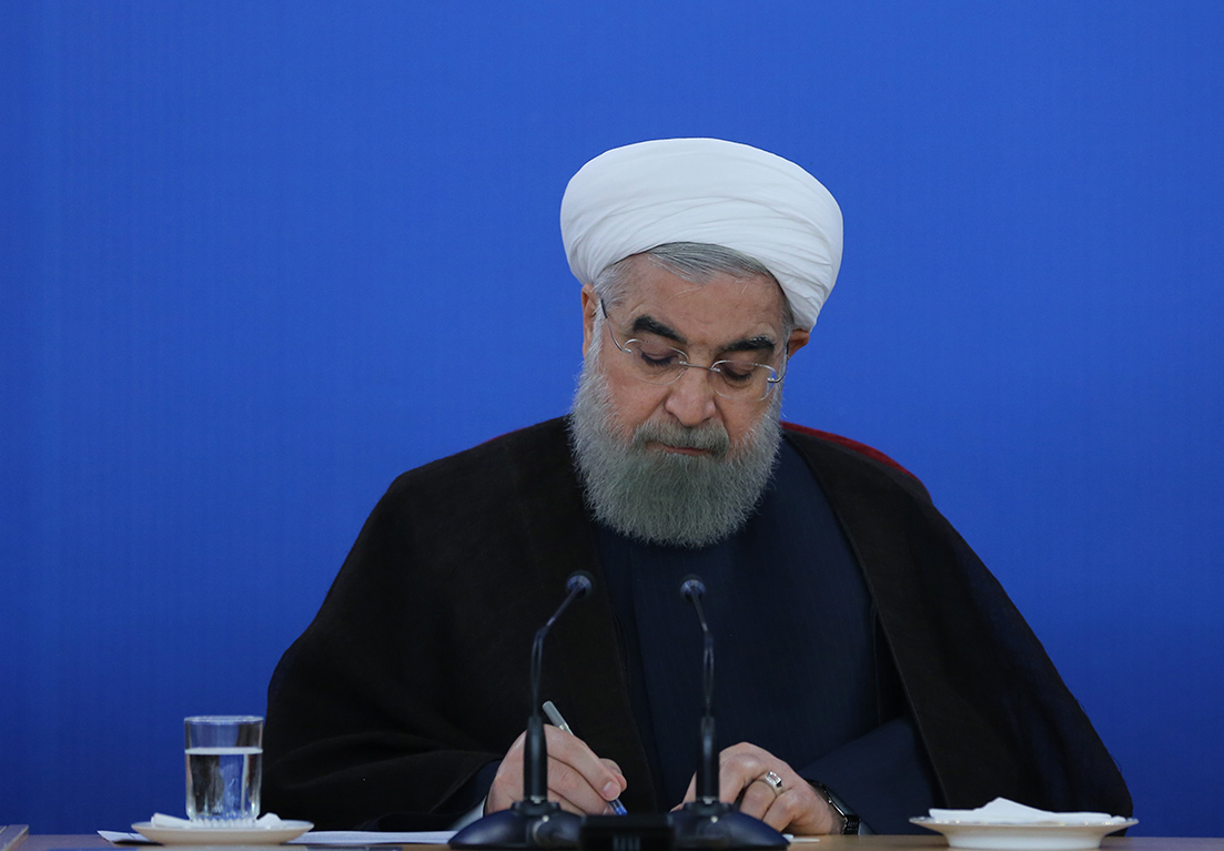نامه روحانی به معاون اول رییس‌جمهور‌  در پی سانحه دردناک برخورد دو قطار مسافربری