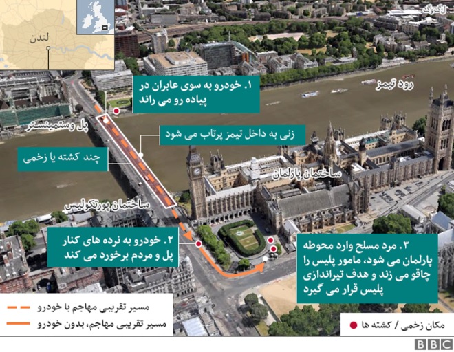 درباره حمله لندن چه می‌دانیم؟