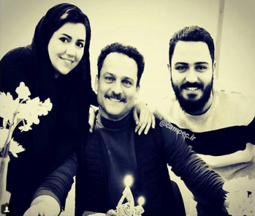 جشن تولد آقای بازیگر در کنار پسر و دخترش | عکس