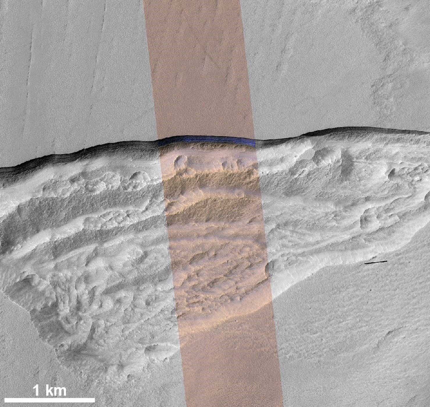 کشف هیجان‌انگیز ناسا: کافی است سطح مریخ را چند متر حفر کنید تا به آب برسید+تصاویر