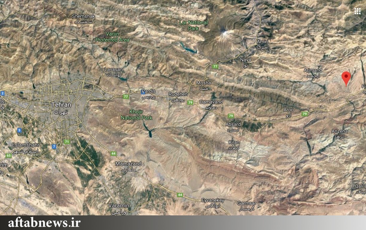 زلزله ۴.۳ ریشتری حوالی تهران را لرزاند