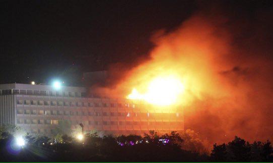 حمله افراد مسلح به هتل اینترکانتیننتال کابل