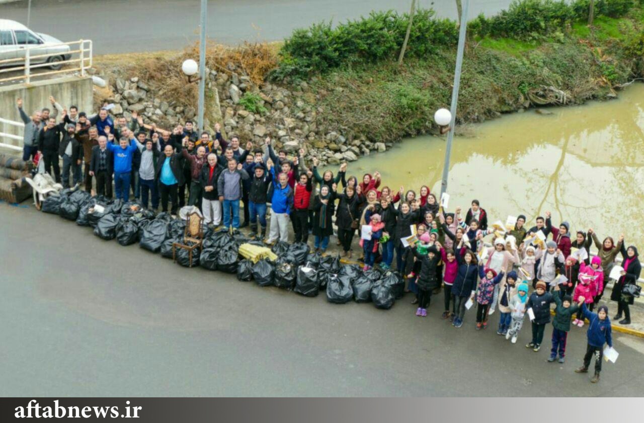 تلاش برای تبدیل «رودخانه مرداب» به اولین رودخانه بدون زباله ایران+عکس
