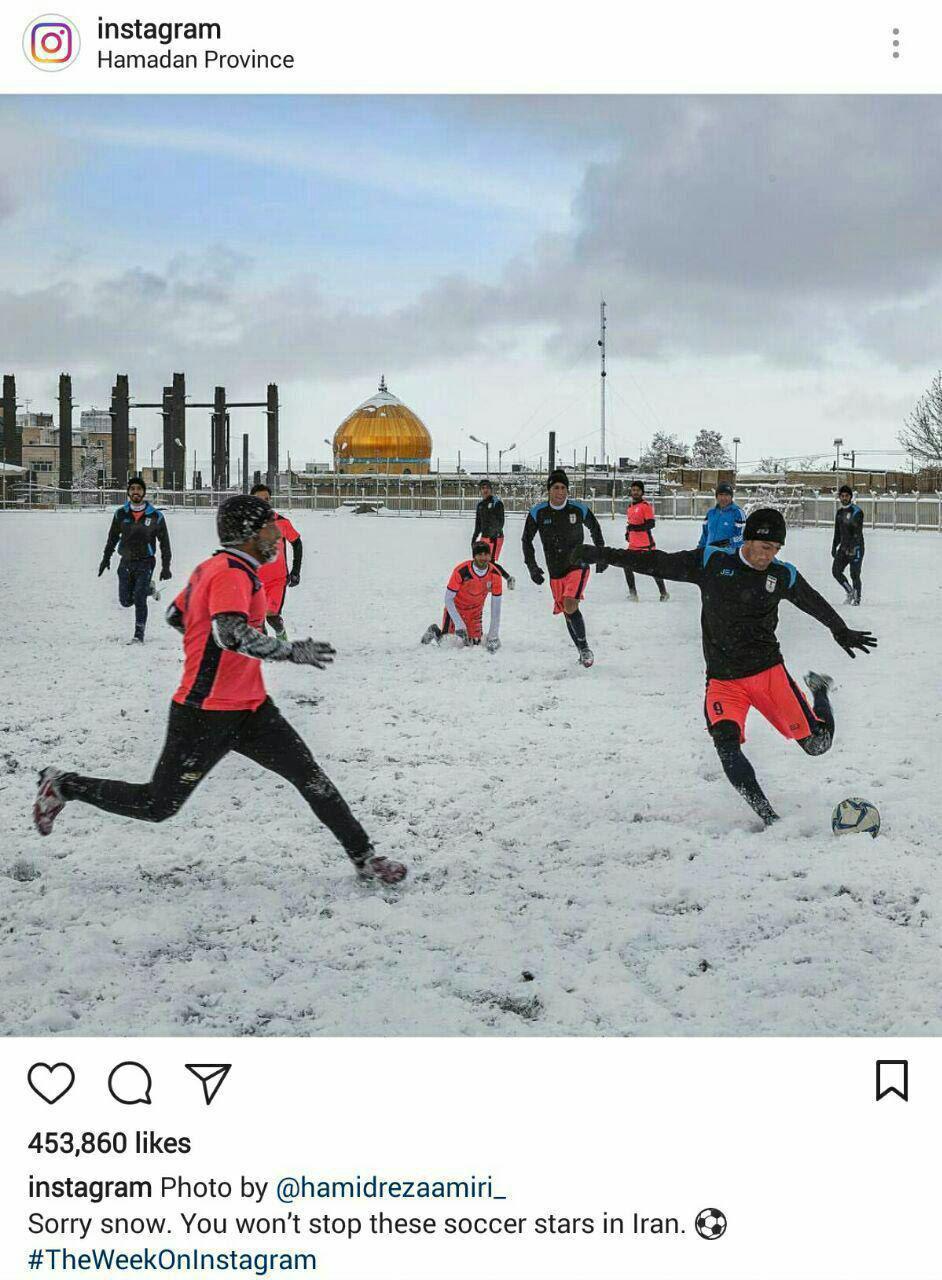 تصویر جالب از ستاره‌های فوتبال ایران در اینستاگرام!