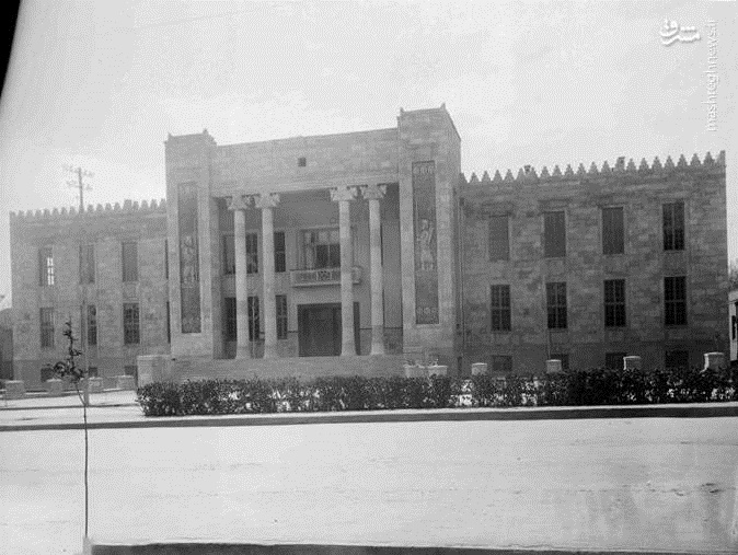 عکس/ قدیمی‌ترین عکس از ساختمان بانک ملی