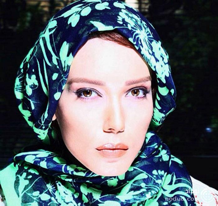 مدل شدن بازیگر زن 32 ساله ایرانی برای برند لوازم آرایشی+عکس