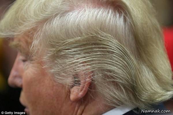 وقتی دختر ترامپ راز موهای پدر را فاش کند + عکس