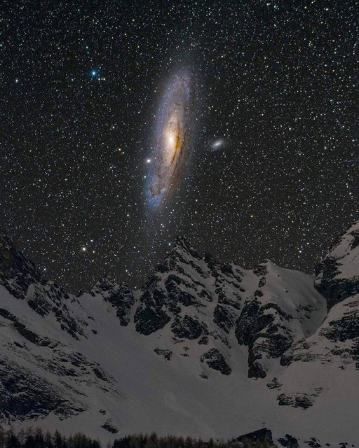 عکسی خارق‌العاده از کهکشان 